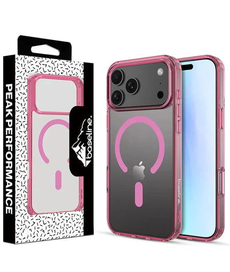 iPhone 17 Pro Estuche baseline Clear Series w/ MagSafe Case - Transparent Pink Baseline