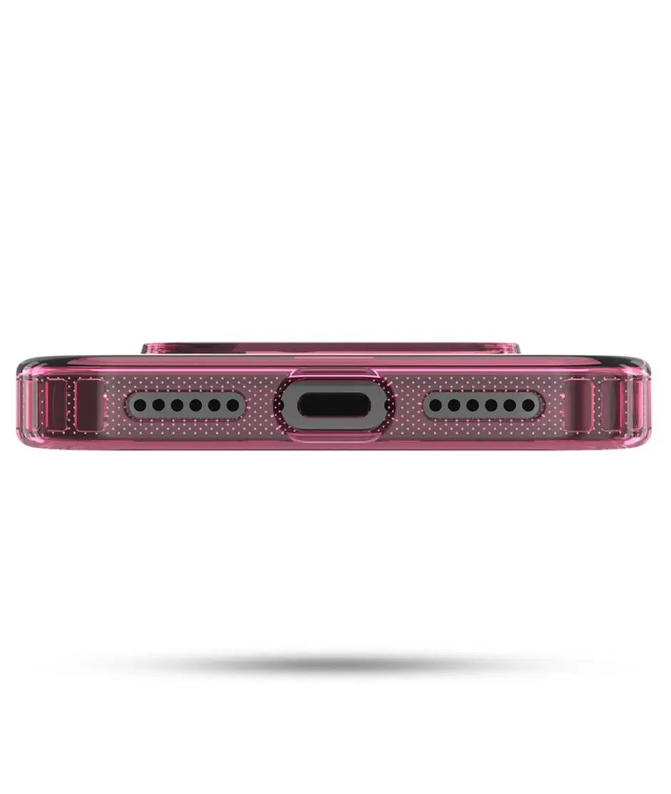 iPhone 17 Pro Estuche baseline Clear Series w/ MagSafe Case - Transparent Pink Baseline