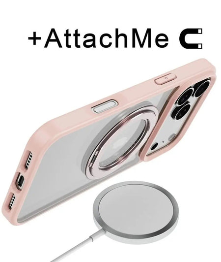 iPhone 17 Pro Max Estuche MyBat Pro Lure Series 360° Ring Stand MagSafe Case - Pink MyBat