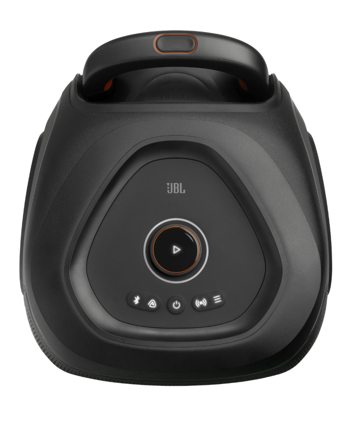 Controles superiores del JBL PartyBox 330 vistos desde arriba