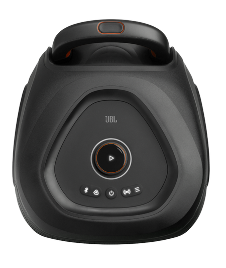 Controles superiores del JBL PartyBox 330 vistos desde arriba