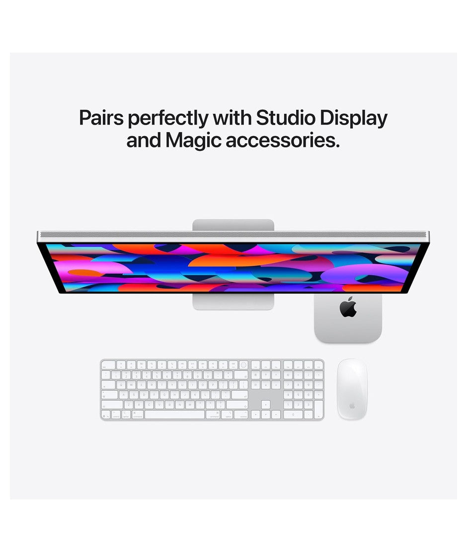 Mac Mini M6 con Studio Display