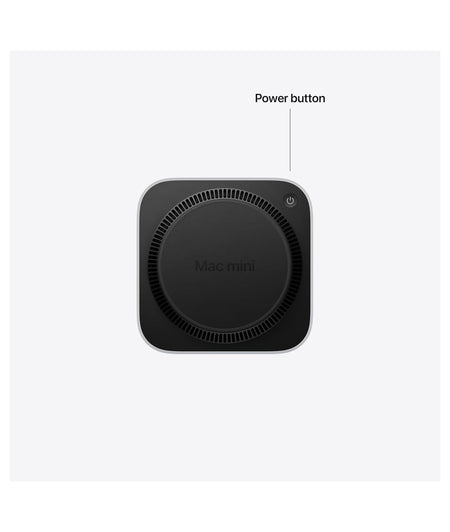 Mac Mini M6 botón de encendido
