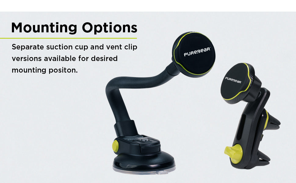 Universal Magnetic Suction Cup Car Mount - Black freeshipping - iStore Costa Rica