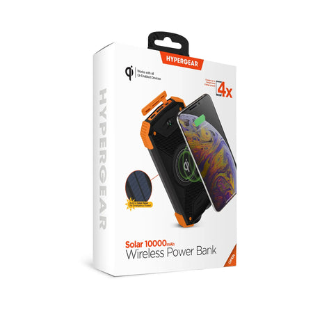 Batería Externa inalámbrica y con recarga solar HyperGear freeshipping - iStore Costa Rica