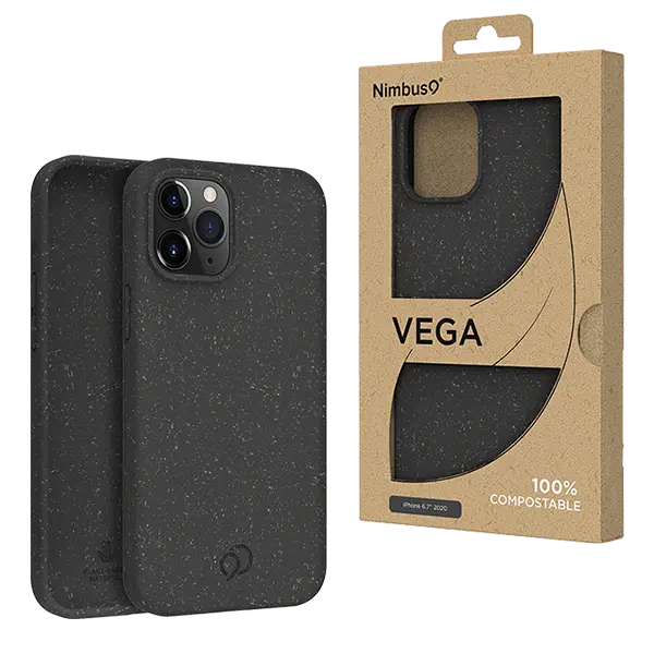 Estuche Compostable para iPhone 12 Pro Max Nimbus9 - Vega - Negro freeshipping - iStore Costa Rica
