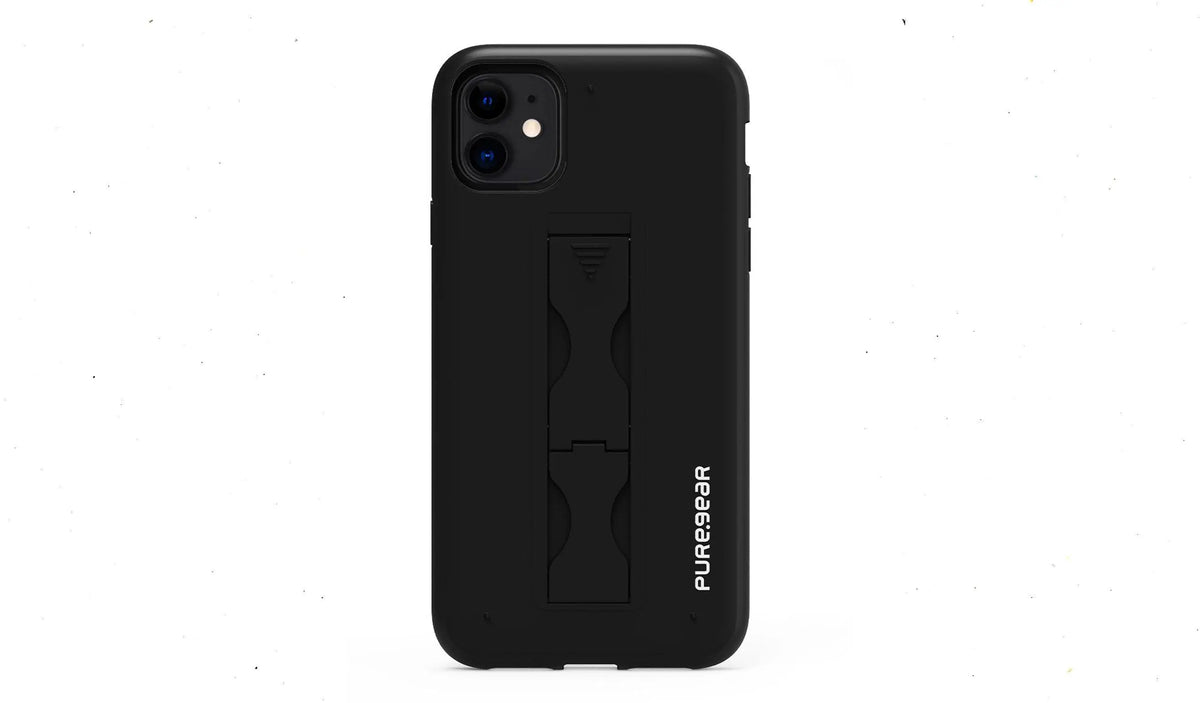Estuche para iPhone 11 PureGear con soporte- Negro freeshipping - iStore Costa Rica