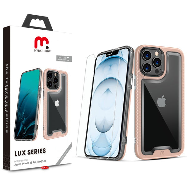 MyBat Pro Lux Series Case with Tempered Glass for Apple iPhone 13 Pro Max freeshipping - iStore Costa Rica