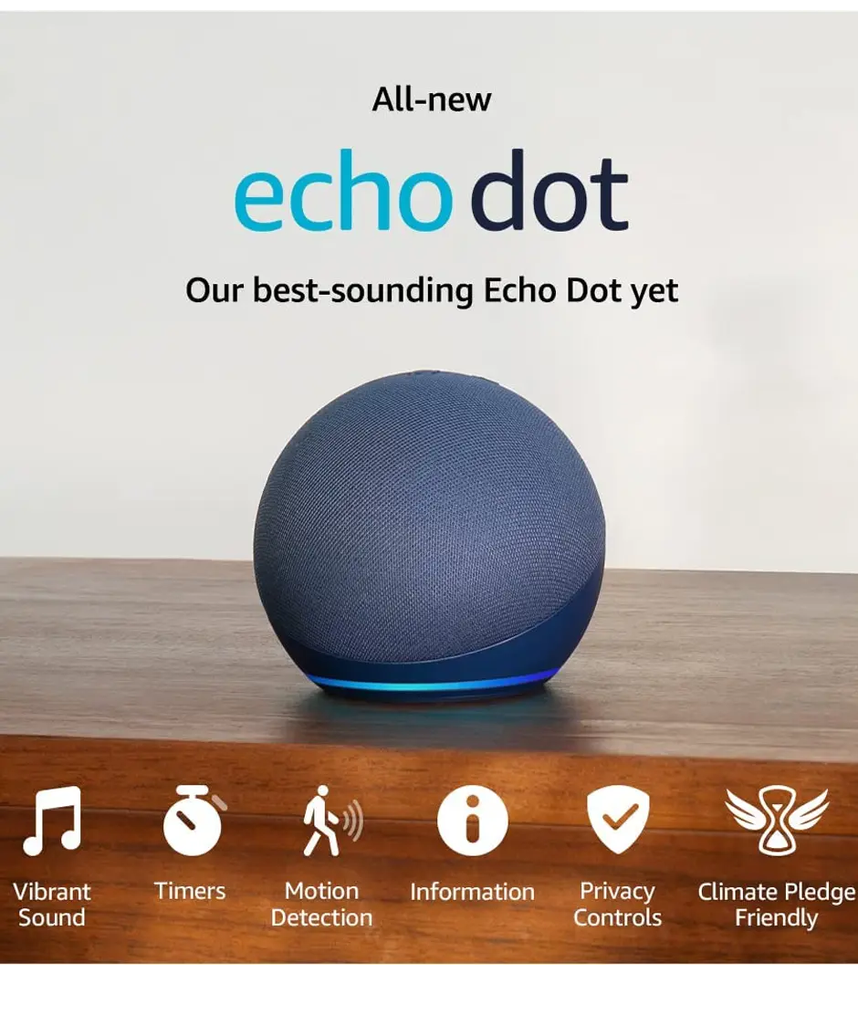 5ta Generación Bocina Inteligente Alexa Steren Parlantes De Alexa