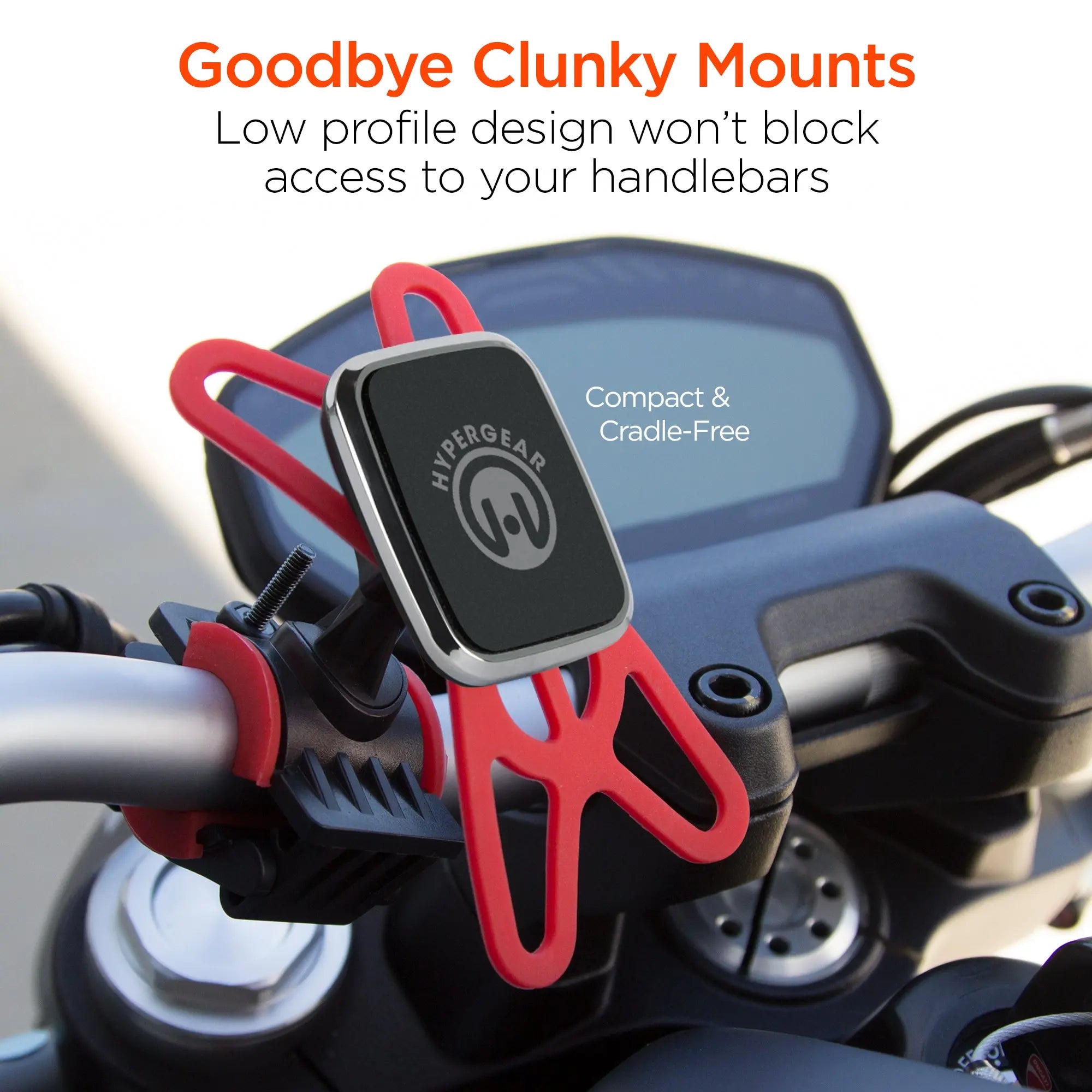 Soporte magnético universal para bicicleta Hypergear freeshipping - iStore Costa Rica