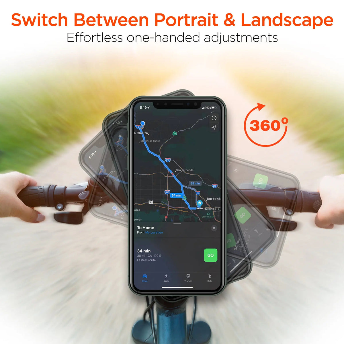 Soporte magnético universal para bicicleta Hypergear freeshipping - iStore Costa Rica