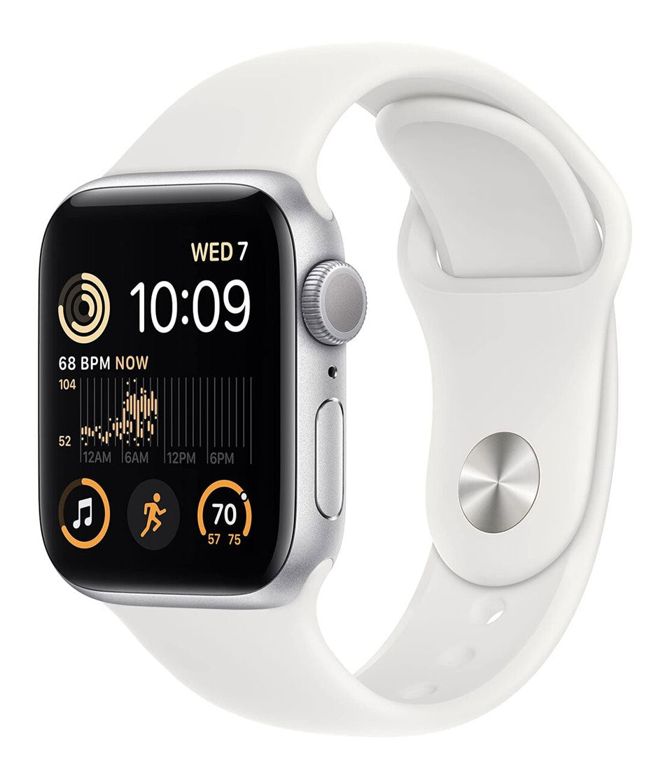 Apple Watch SE (2nd Gen) 40 mm Aluminio con banda Blanca. Apple