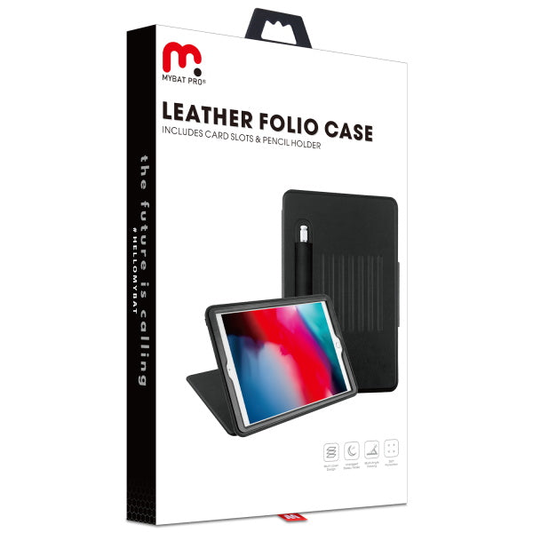 MyBat Pro Leather Folio Case  for Apple iPad  10.2 freeshipping - iStore Costa Rica