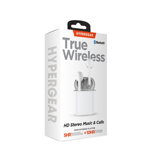 Audífonos Bluetooth HyperGear True Wireless Color Blanco freeshipping - iStore Costa Rica
