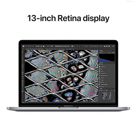 MacBook Pro M2 8GB Ram, 256GB Disco SSD Gris Espacial MNEH3LL/A -Teclado Inglés- Apple